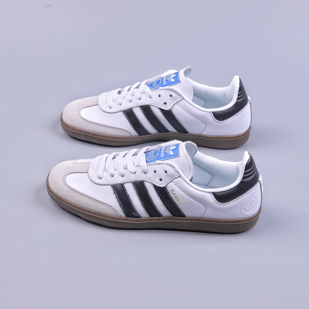 YH soft top AD Original Samba OG retro classic lightweight sneakers with logo FW2427