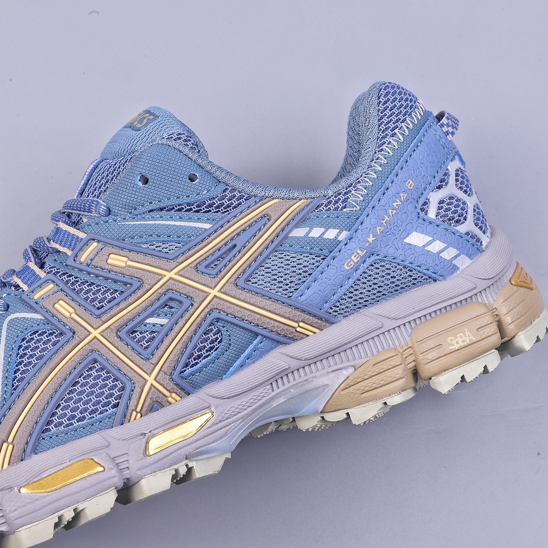 ASICS GEL-KAHANA 8 cross-country running shoes, grip and stability sports shoes, shock-absorbing and wear-resistant running shoes