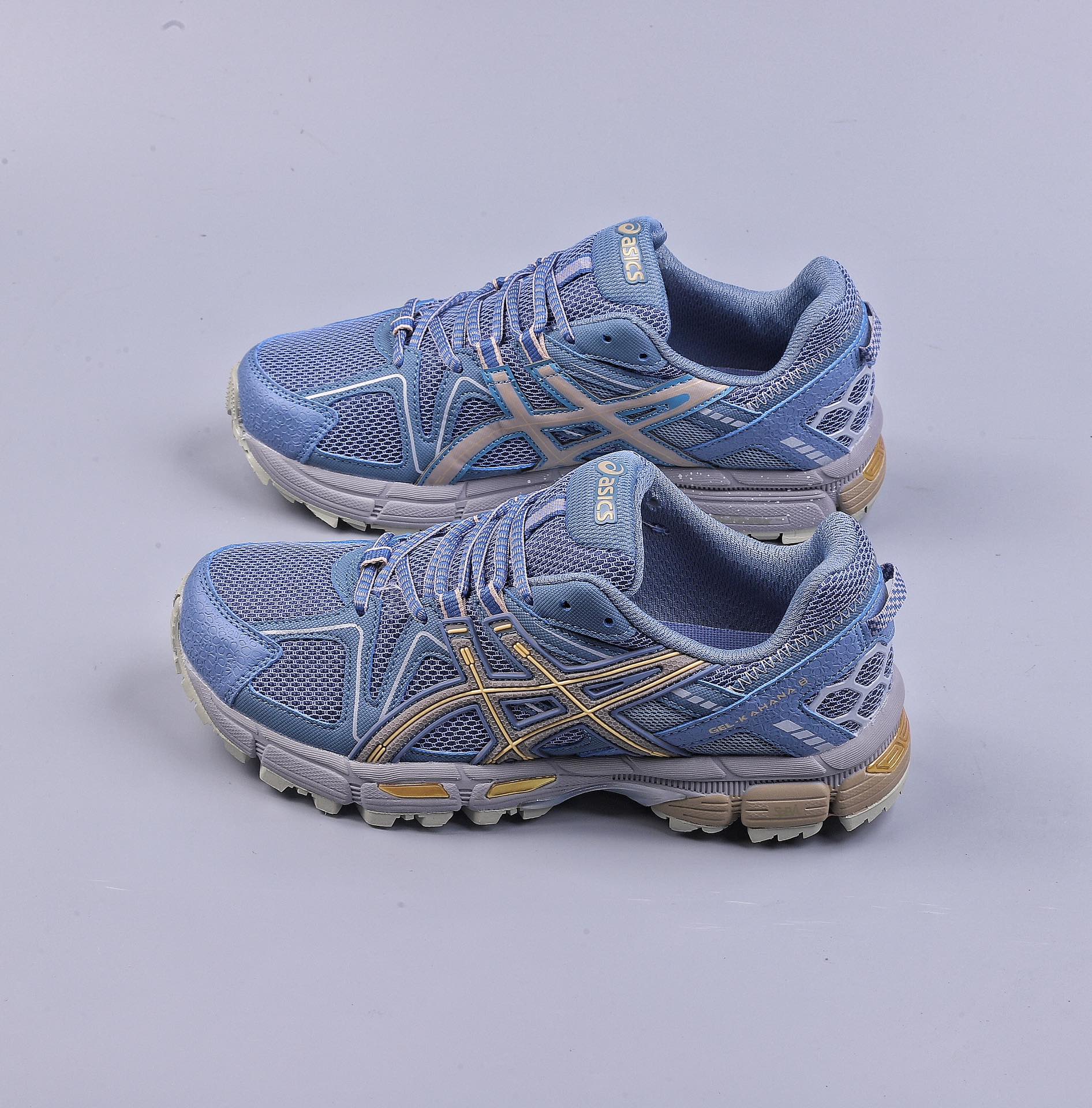 ASICS GEL-KAHANA 8 cross-country running shoes, grip and stability sports shoes, shock-absorbing and wear-resistant running shoes