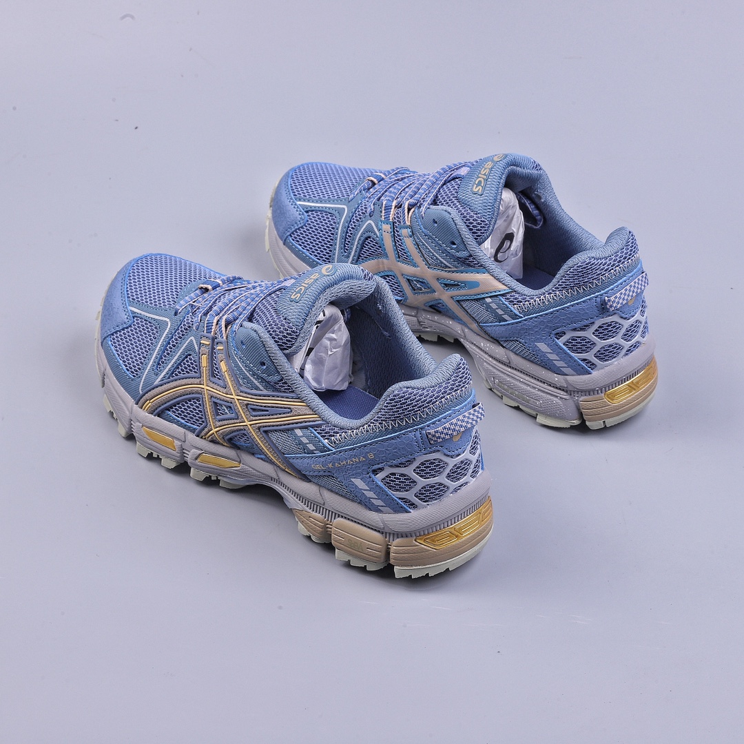 ASICS GEL-KAHANA 8 cross-country running shoes, grip and stability sports shoes, shock-absorbing and wear-resistant running shoes