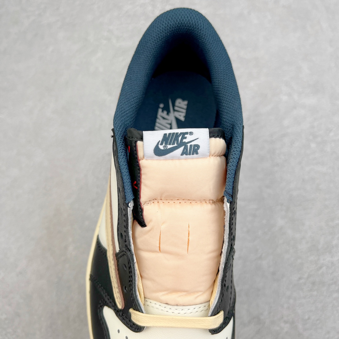 图片[5]-＃KZ神版莞产 Travis Scott x Fragment x Air Jordan AJ1 Low OG SP 三方联名闪电倒钩海军蓝低帮 DM7866-400 全系列配色 外贸特供批次 新配色不断更新开发 市场中端王者 全套原纸板楦头开发 确保原汁原味 完美呈现一代版型 一比一鞋头弧度高度鞋身弧度 此版本只针对中端市场 细节品控鞋型随意秒杀市面同价位 鞋型完美 不臃肿别扭 头层皮料加持 用料绝不含糊 进口玻璃冲刀皮料裁剪零毛边 电脑针车工艺 超高鞋面清洁度 最高QC检验标准 控制溢胶瑕疵 原盒原配 飞翼3D高频深度立体 工艺方面大到整体鞋型 漏斗收腰 底线拉帮 LOGO立体程度 小到针眼排布 载片对称 冲孔效果 鞋标规范 鞋垫背胶等等 无一不是口碑收割 每双都是一个回头客 尺码：36 36.5 37.5 38 38.5 39 40 40.5 41 42 42.5 43 44 44.5 45 46 47.5-选品中心