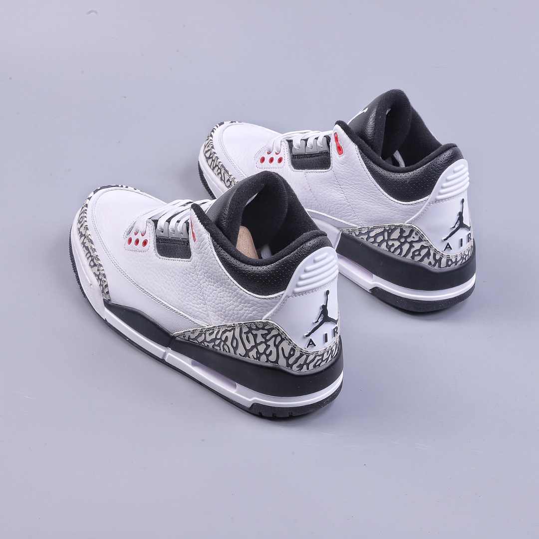 5A Air Jordan AJ3 Retro Series Infrared 136064-123