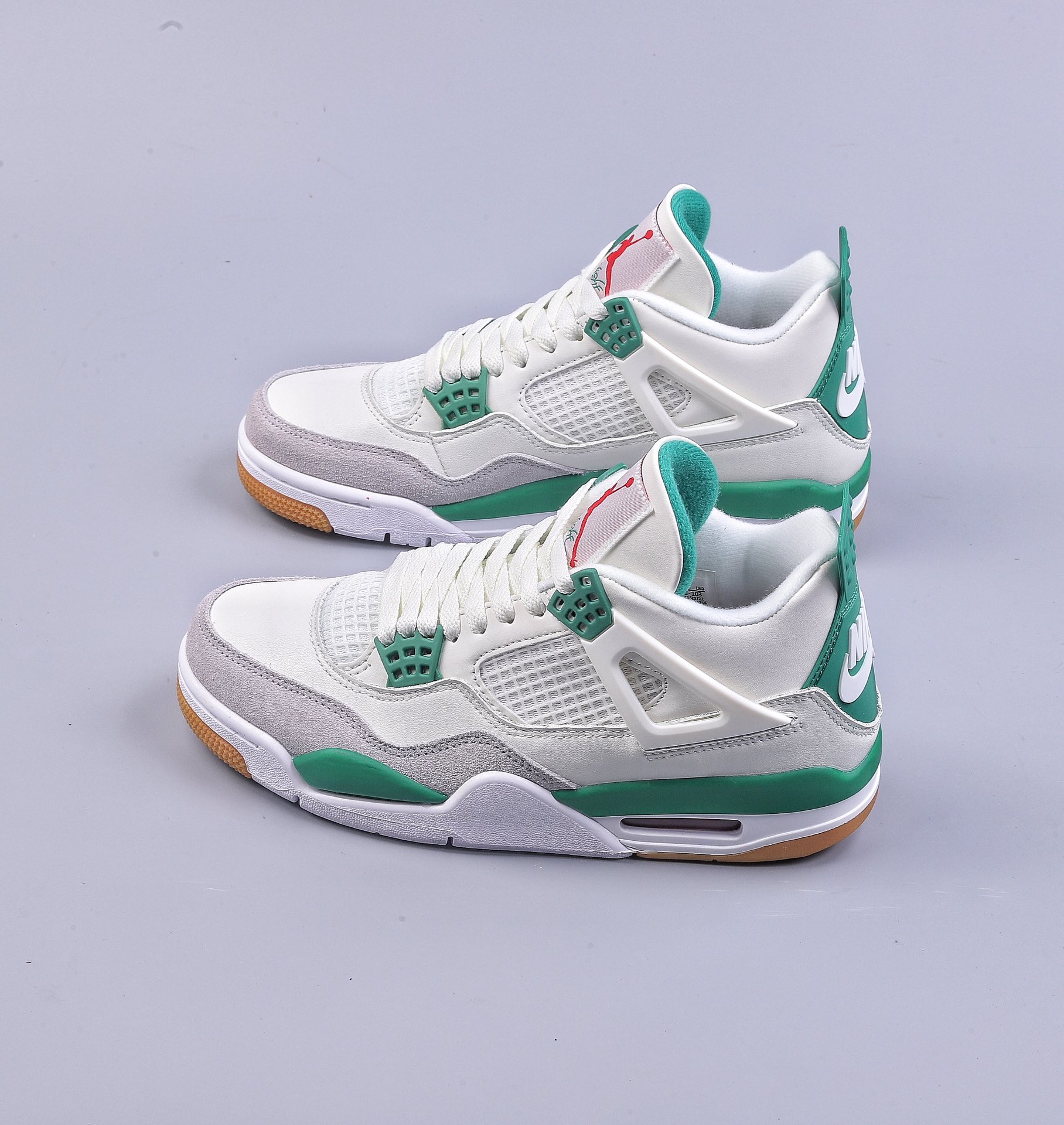 Nk SB x Air Jordan 4 ”Pine Green” AJ4 Joe 4 joint white green DR5415-103