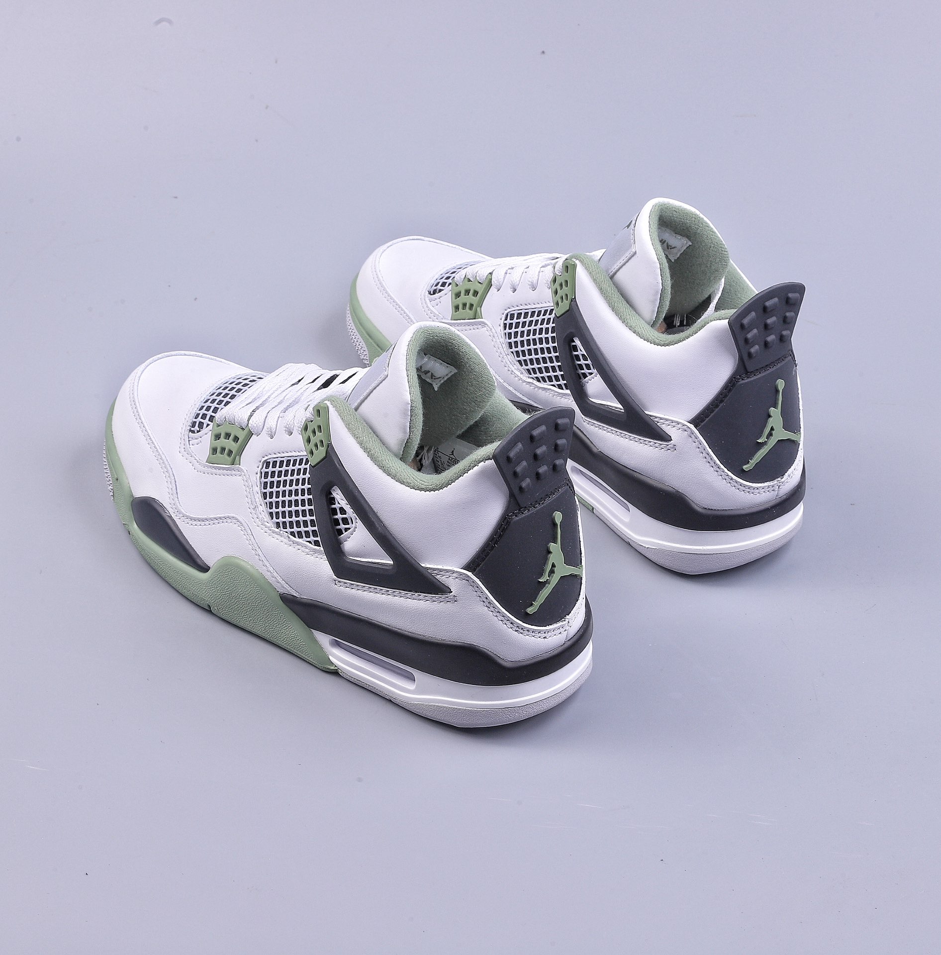 Air Jordan 4 Retro ”Seafoam” AJ4 Joe 4 White Green AQ9129-103