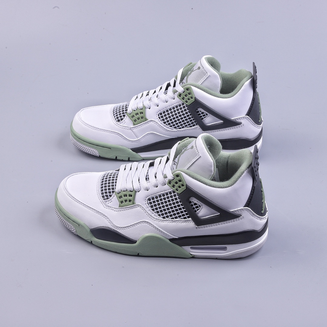 Air Jordan 4 Retro ”Seafoam” AJ4 Joe 4 White Green AQ9129-103