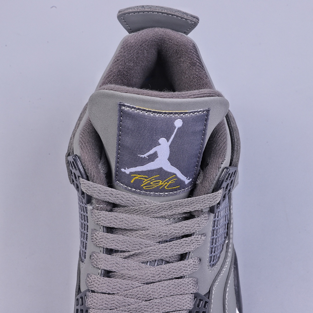 Air Jordan 4 Retro ”Cool Grey” Cool Grey AJ4 Joe 4 Grey Mouse 308497-007