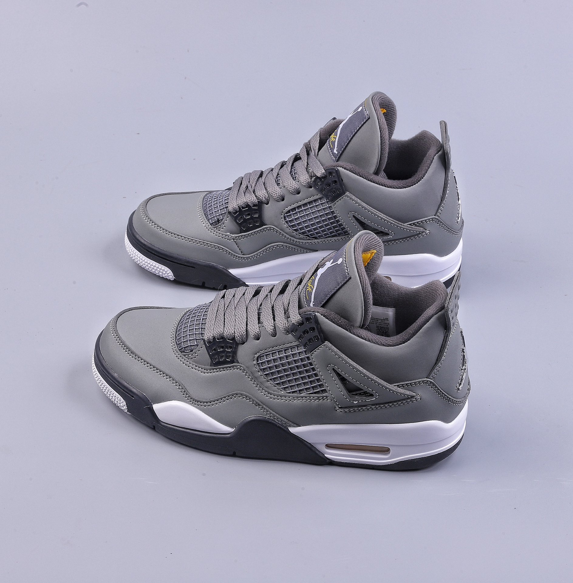 Air Jordan 4 Retro ”Cool Grey” Cool Grey AJ4 Joe 4 Grey Mouse 308497-007