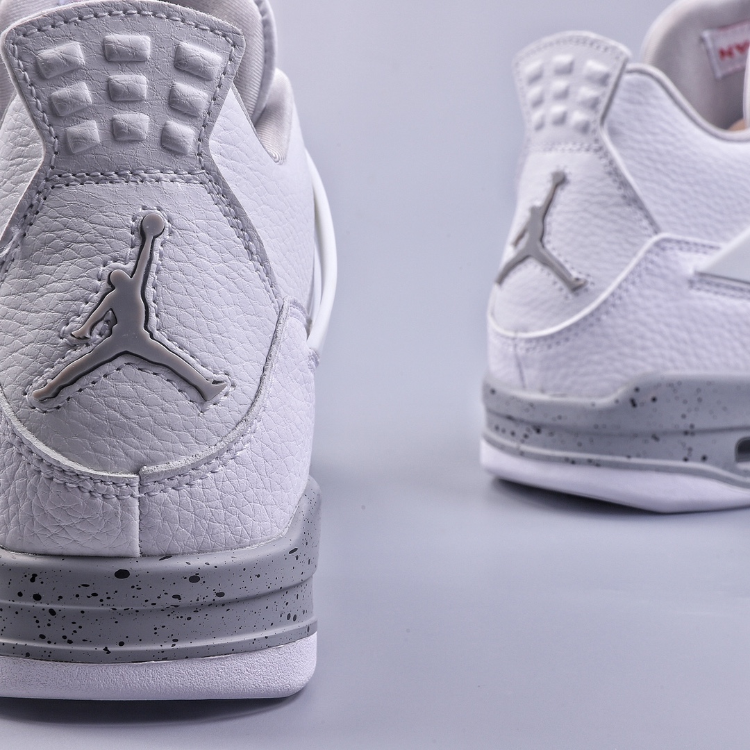 Air Jordan AJ4 Retro White Gray Oreo CT8527-100