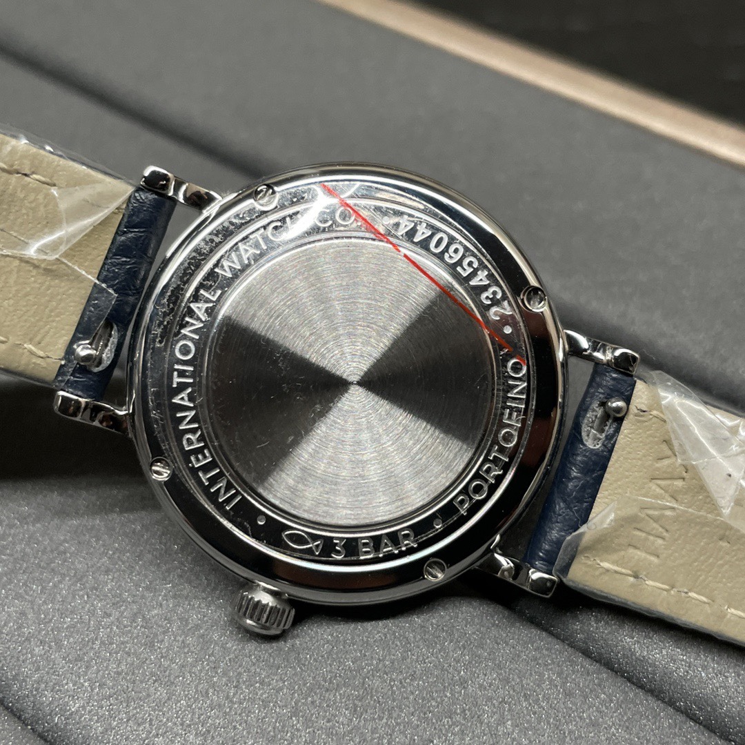 IWC 柏涛菲诺 女款 白壳蓝带