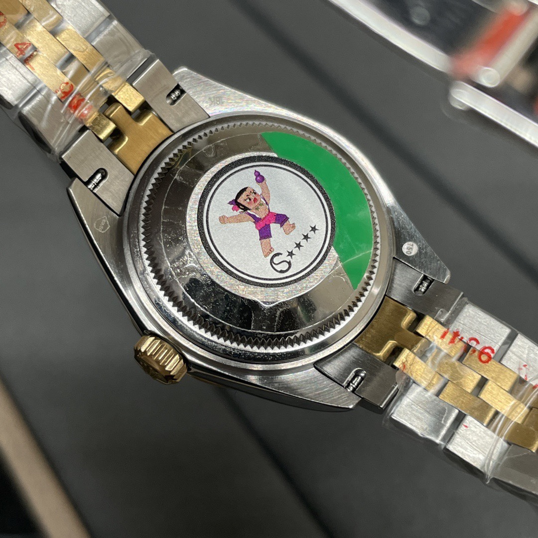 Rolex 女装 间金日志 28mm