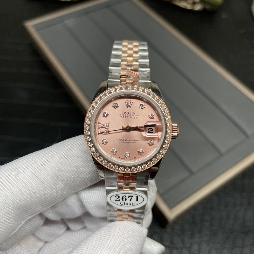 Rolex 女装 钻圈日志 28mm