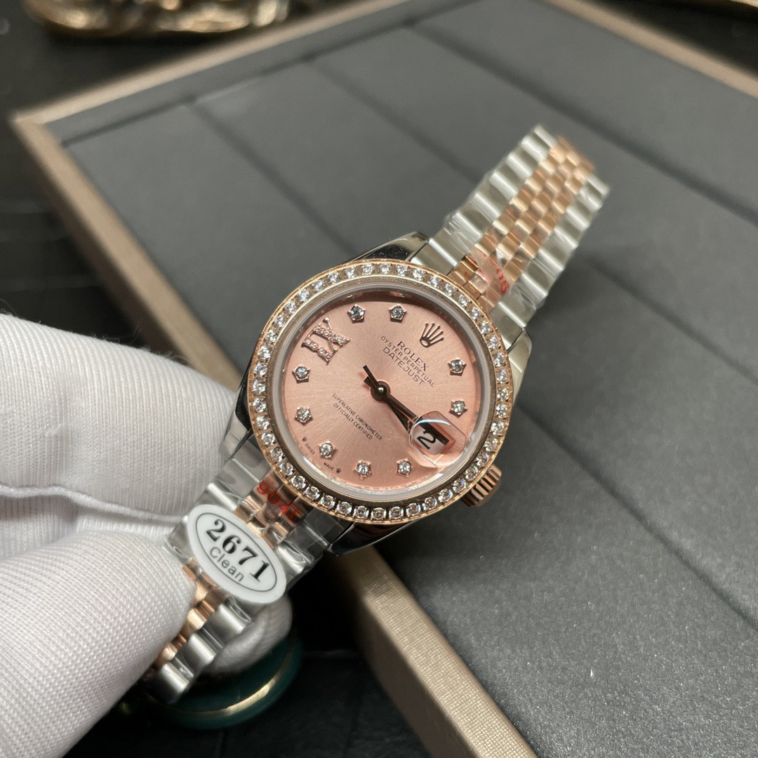 Rolex 女装 钻圈日志 28mm