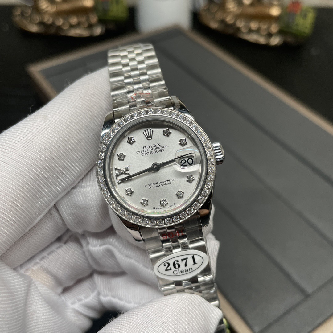 Rolex 女装 钻圈日志 钻钉 28mm