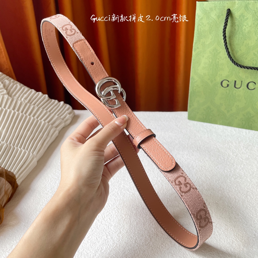 Gucci进口原版皮面拼接经典刺绣布