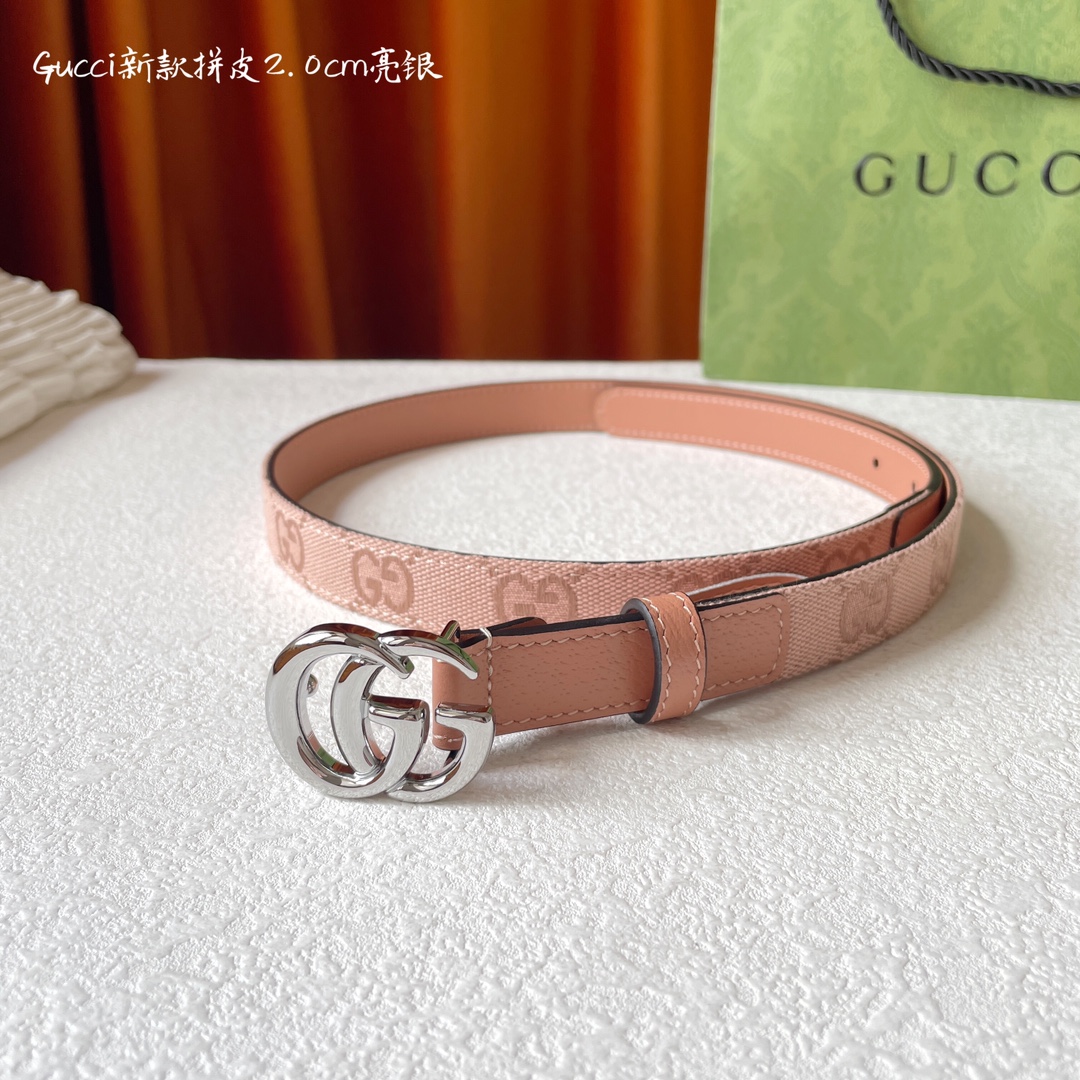 Gucci进口原版皮面拼接经典刺绣布