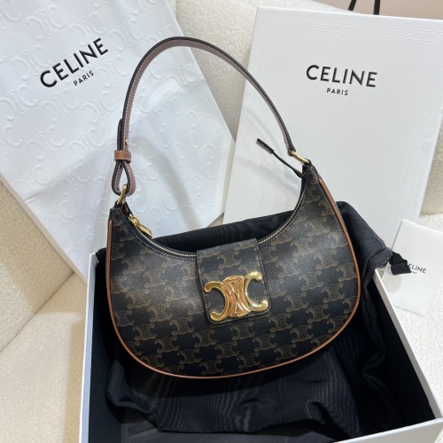 Celine Ava Triomphe Bag with Magnetic Closure - Chic & Functional 1 Celine Ava Triomphe Bag with Magnetic Closure - Chic & Functional
