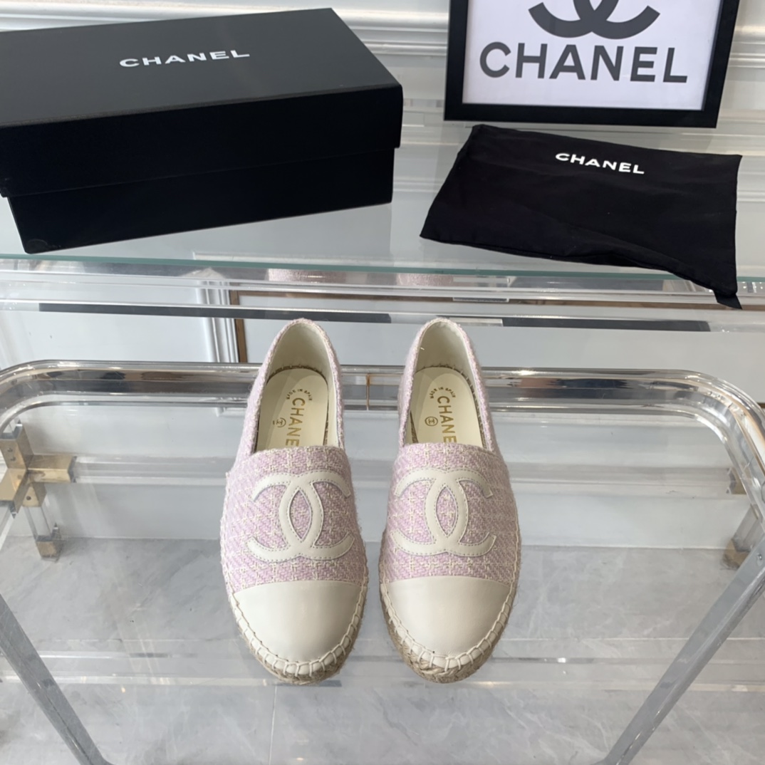 Chanel Shoes Espadrilles Replica Wholesale
