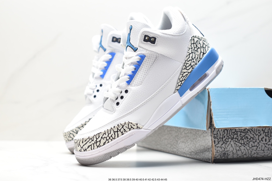 Air Jordan 3 Retro ”Hide and Sneak“ 白灰棕 398614-300