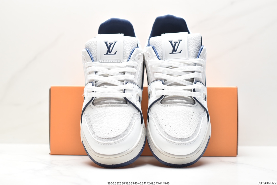 Louis Vuitton Trainer Maxi Low Sneaker Basketball Sneakers