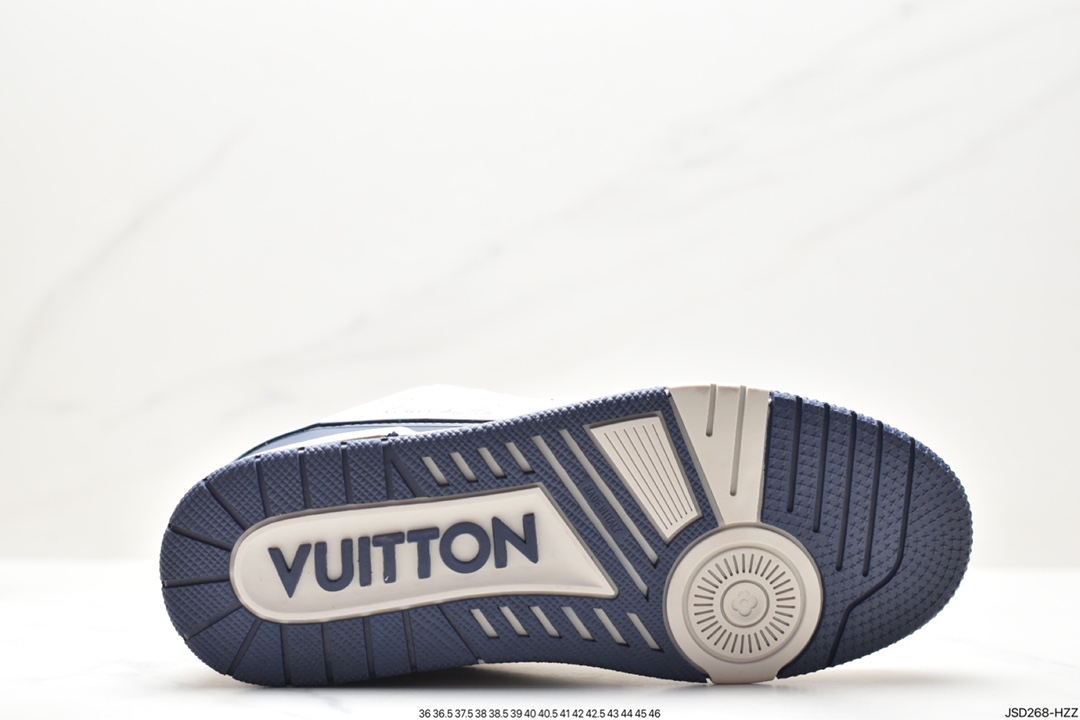 Louis Vuitton Trainer Maxi Low Sneaker Basketball Sneakers