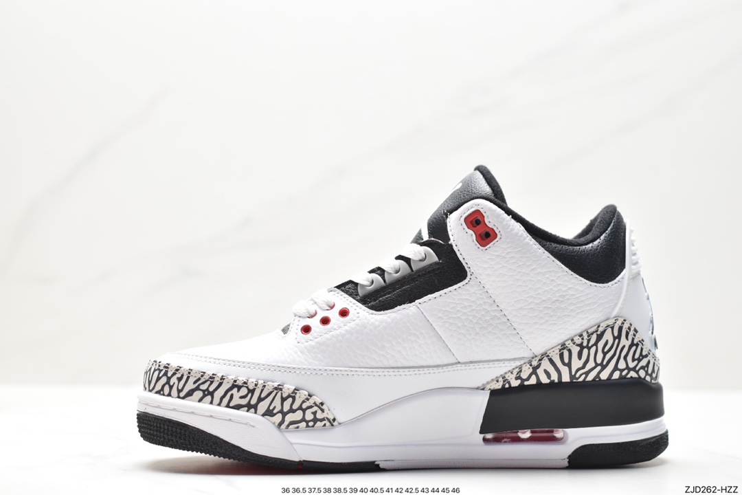 Air Jordan 3 Retro ”Hide and Sneak“ 白灰棕 136064-123