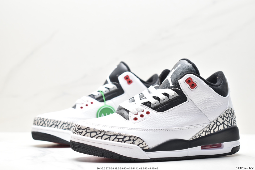 Air Jordan 3 Retro ”Hide and Sneak“ 白灰棕 136064-123