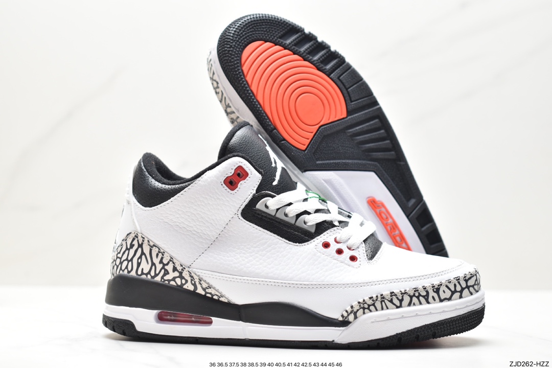 Air Jordan 3 Retro ”Hide and Sneak“ 白灰棕 136064-123