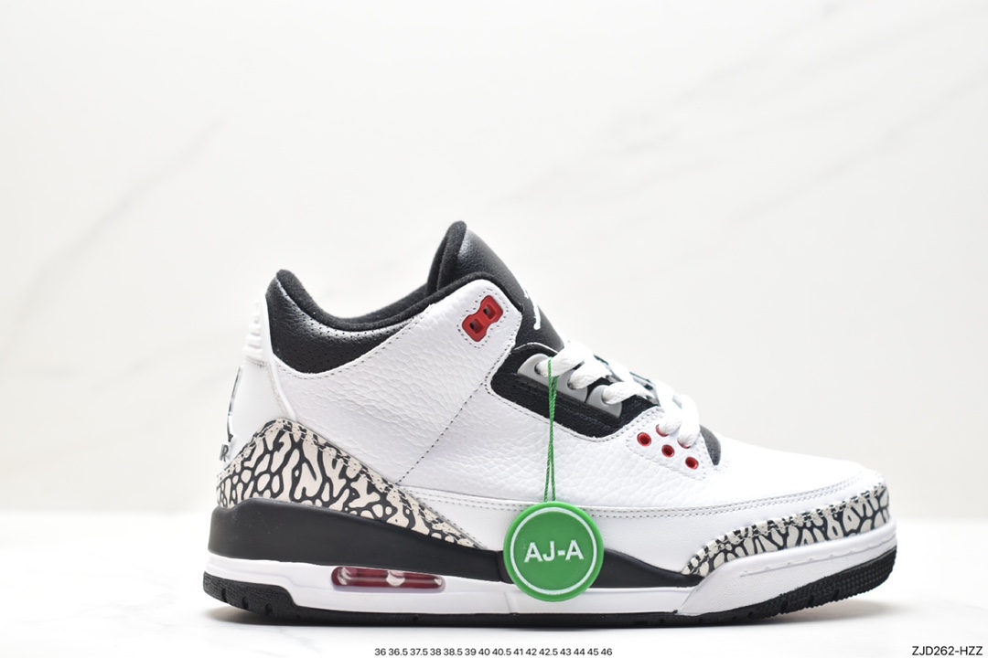 Air Jordan 3 Retro ”Hide and Sneak“ 白灰棕 136064-123