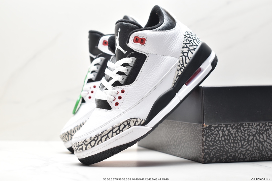 Air Jordan 3 Retro ”Hide and Sneak“ 白灰棕 136064-123