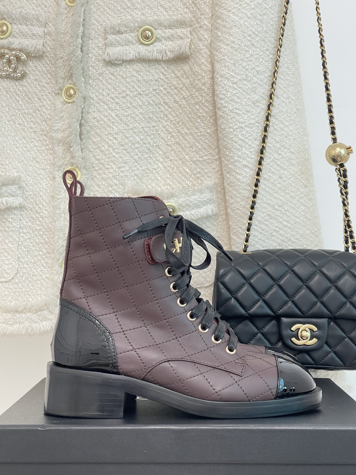 Chanel Martin Boots Calfskin Cowhide Sheepskin Fall/Winter Collection