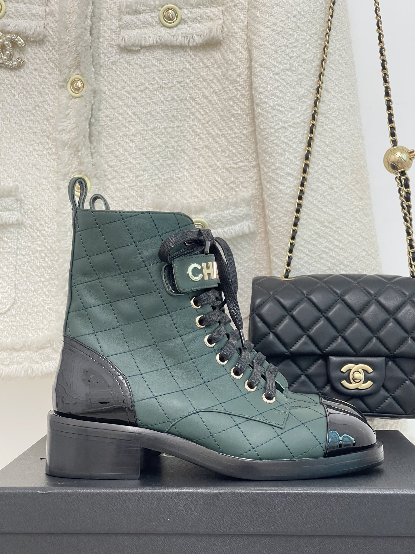 Chanel Martin Boots Calfskin Cowhide Sheepskin Fall/Winter Collection