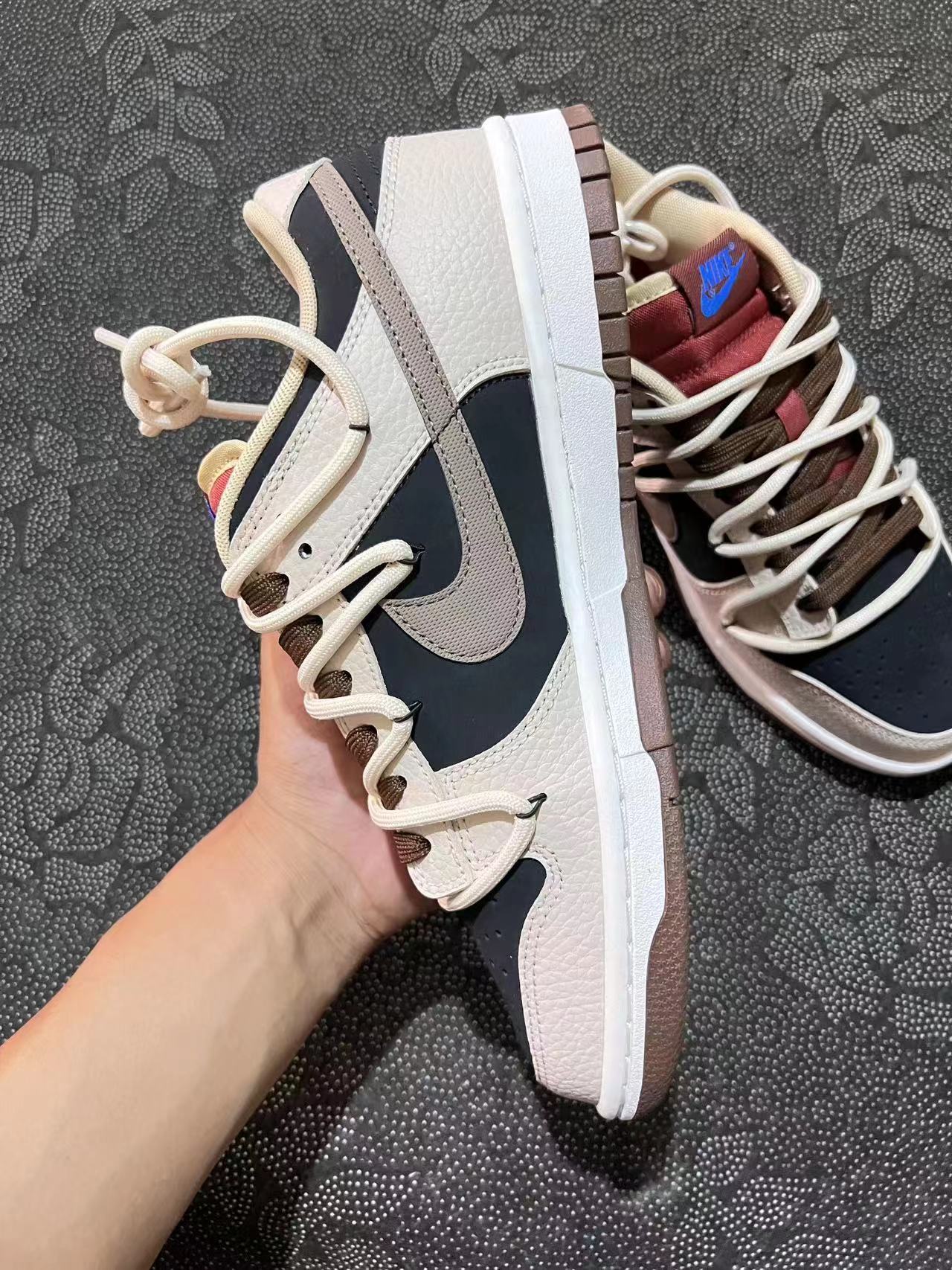 ? 正品定制 Nike Dunk Low 气泡水母 徒步山野广外山系小众低帮板鞋?