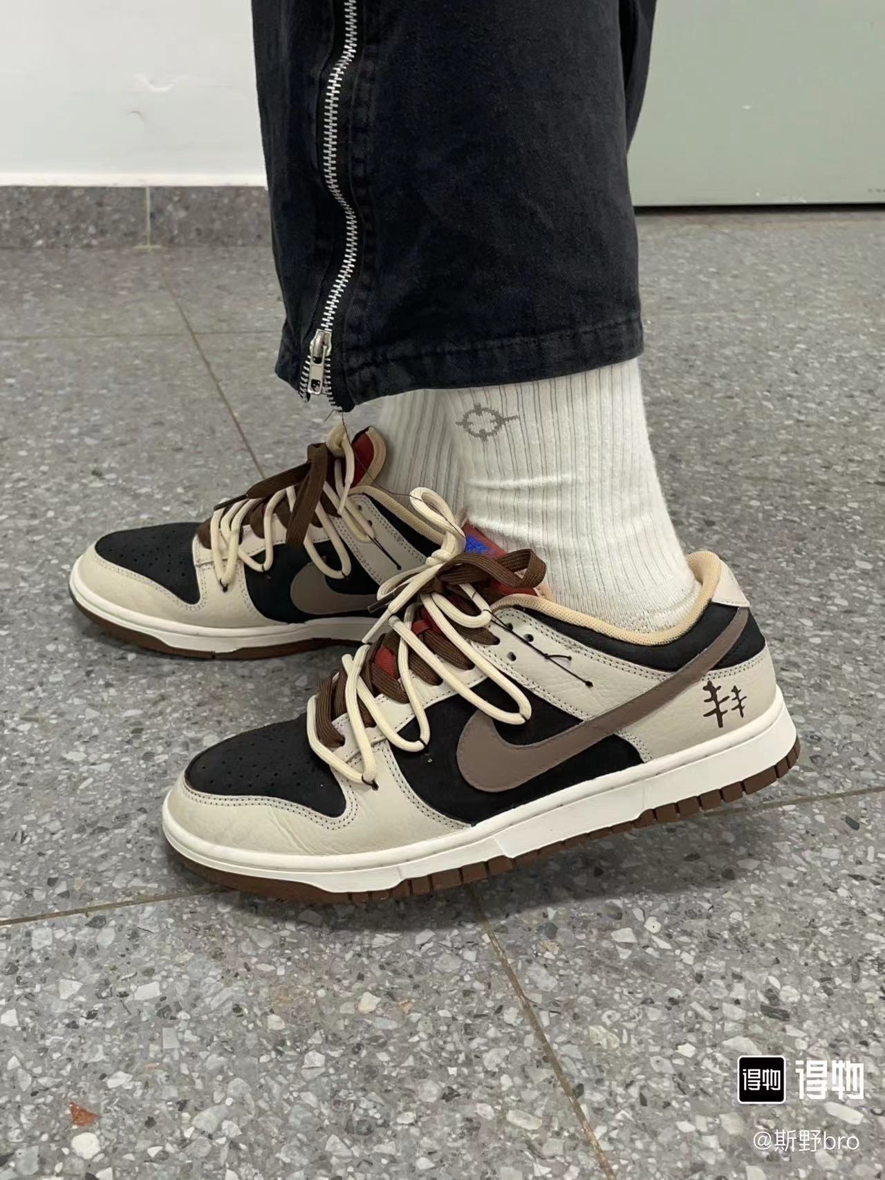 ? 正品定制 Nike Dunk Low 气泡水母 徒步山野广外山系小众低帮板鞋?