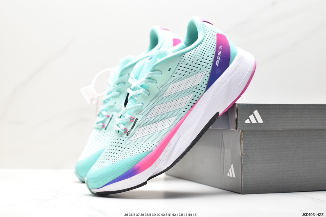 170 阿迪达斯 三叶草 Adidas adizero SL夏季透气网眼竞速跑鞋 GV9090