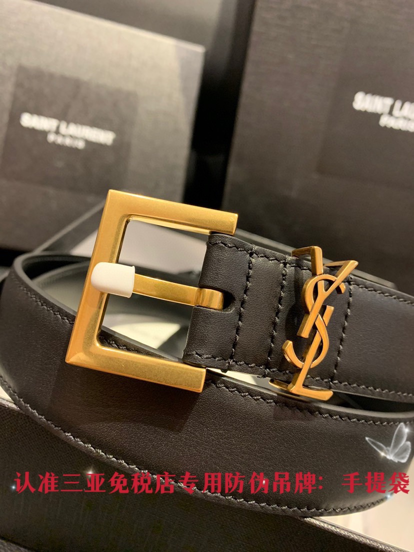 Saint Laurent 发货 礼盒 圣罗兰小牛皮针扣𝟑