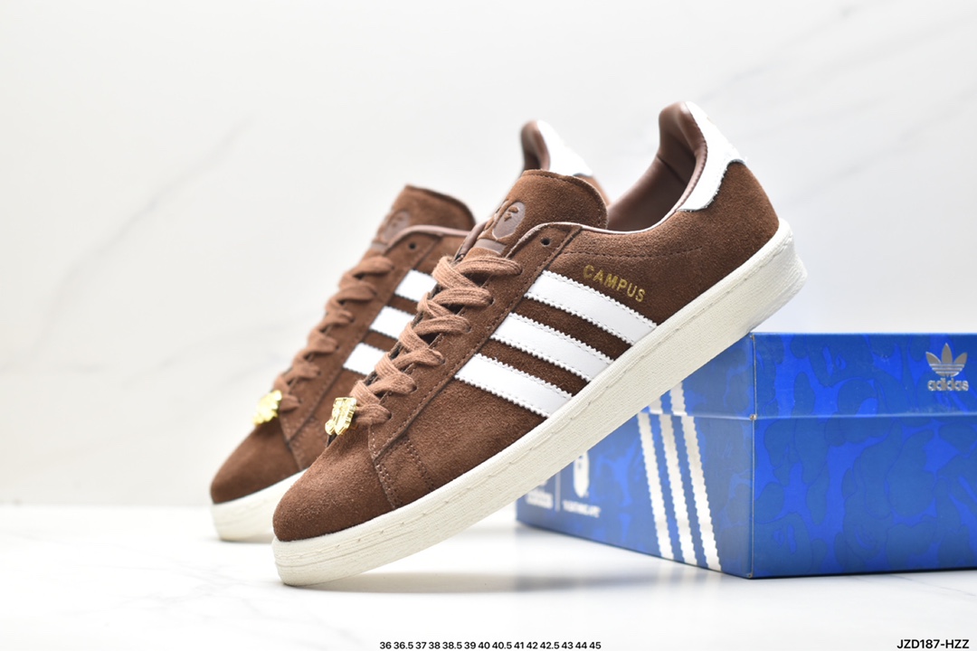 140 Adidas 阿迪达斯 Campus 80S 三叶草校园休闲板鞋 IF3379