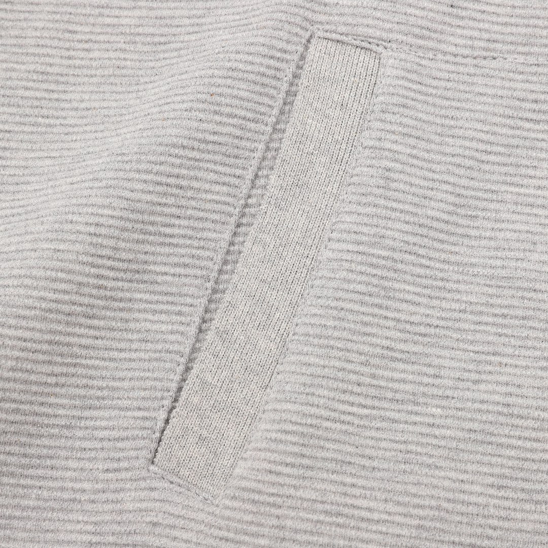 Thom Browne /汤姆布朗 水波纹华夫格拉链外套