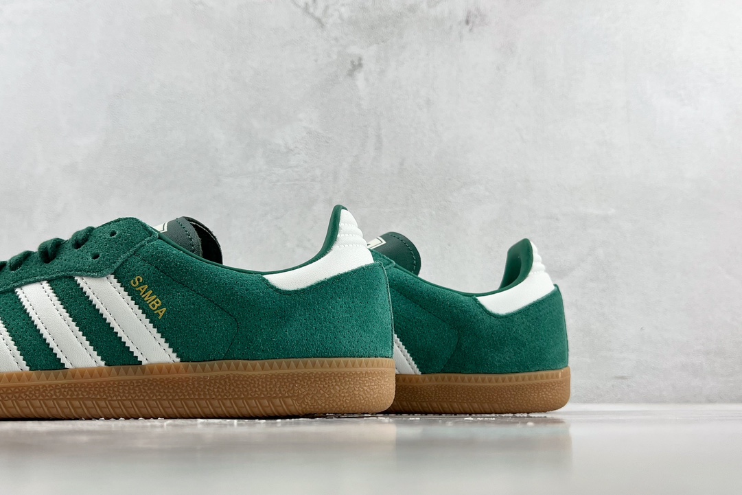 adidas originals Samba OG green and white HP7902