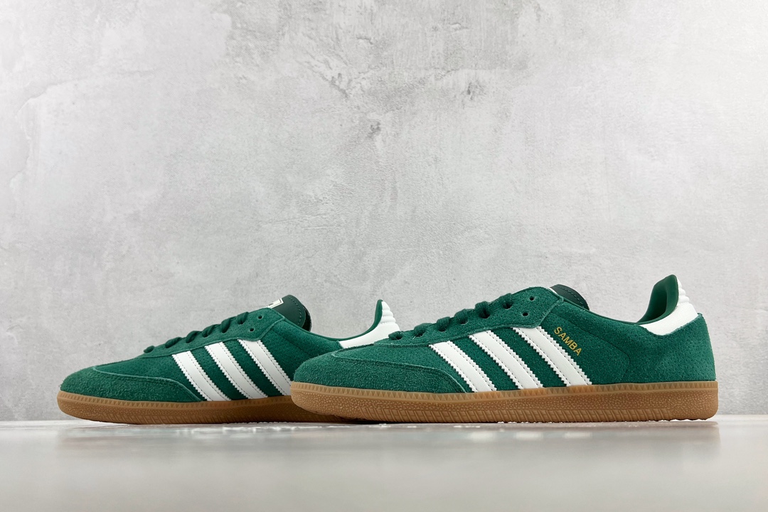 adidas originals Samba OG green and white HP7902