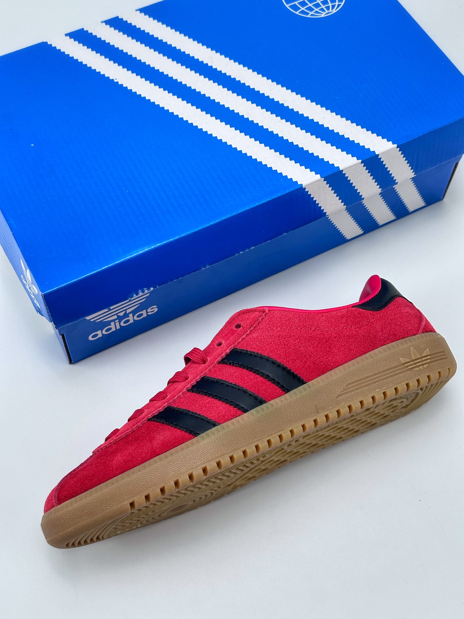 Adidas Originals Bermuda suede non-slip wear-resistant lightweight low-top sneakers AQ1047