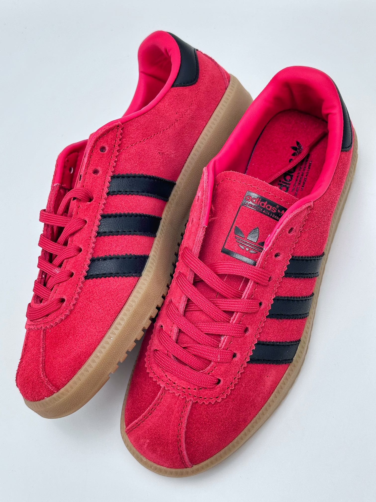 Adidas Originals Bermuda suede non-slip wear-resistant lightweight low-top sneakers AQ1047