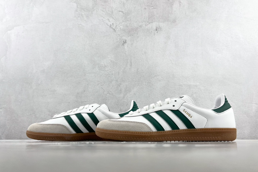 adidas originals Samba White Green HQ7036