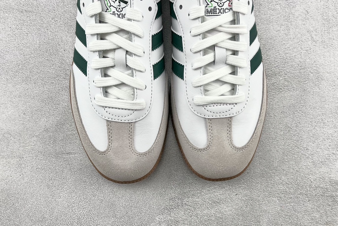 adidas originals Samba White Green HQ7036