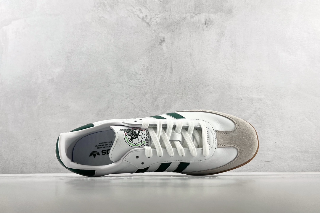 adidas originals Samba White Green HQ7036