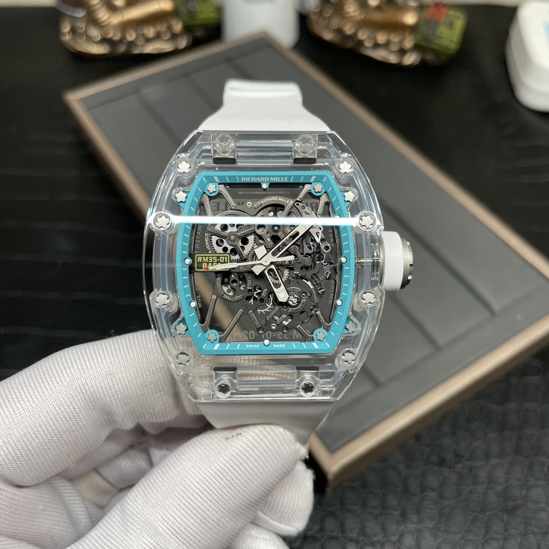 Richard Mille 理查德家米勒 RM35-01 水晶壳 一体机芯