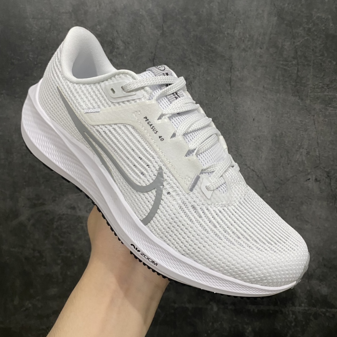 图片[3]-【DT版本】Nike Air Zoom Pegasus 40 登月专业跑步鞋 白色 DV3853-102n市售最高版本 独家裸鞋圈硬通货品质n正确内置前后双气垫n(且后掌加上原厂硬纸护板防止压力过大导致气垫漏气)n原档案数据 原盒原配 QC检验 钢印 俱全原厂网纱 原装MD大底同步科技 脚感完美还原 脚感堪比Boost  尺码：39 40 40.5 41 42 42.5 43 44 44.5 45 46n-莆田鞋批发中心