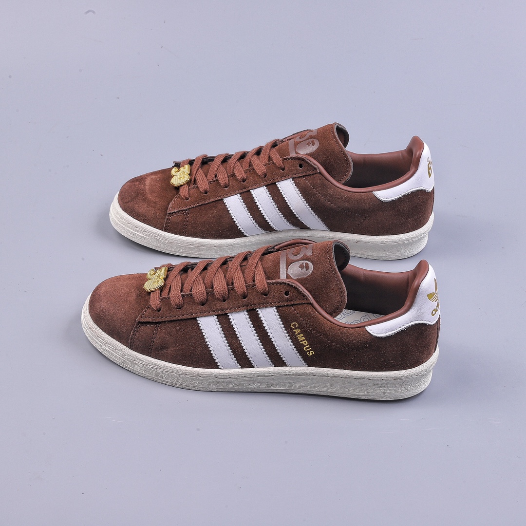 YH Adidas x BAPE Campus 80s joint sneakers IF3379