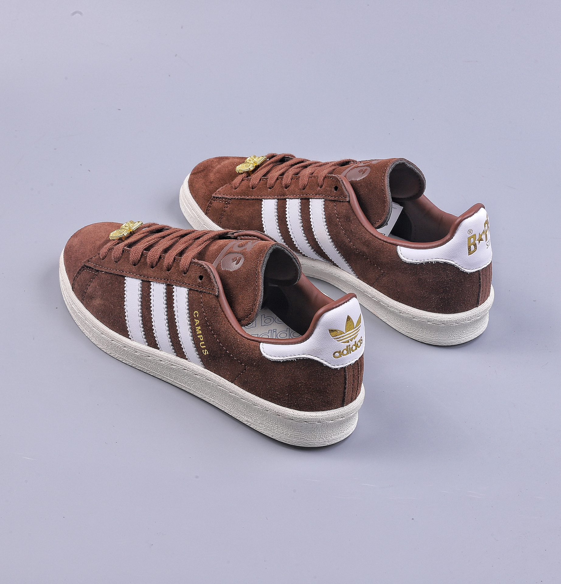 YH Adidas x BAPE Campus 80s joint sneakers IF3379