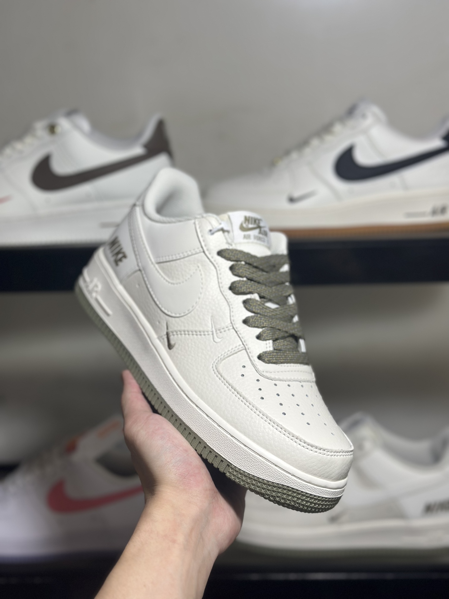 NikeAirForce1Low军绿