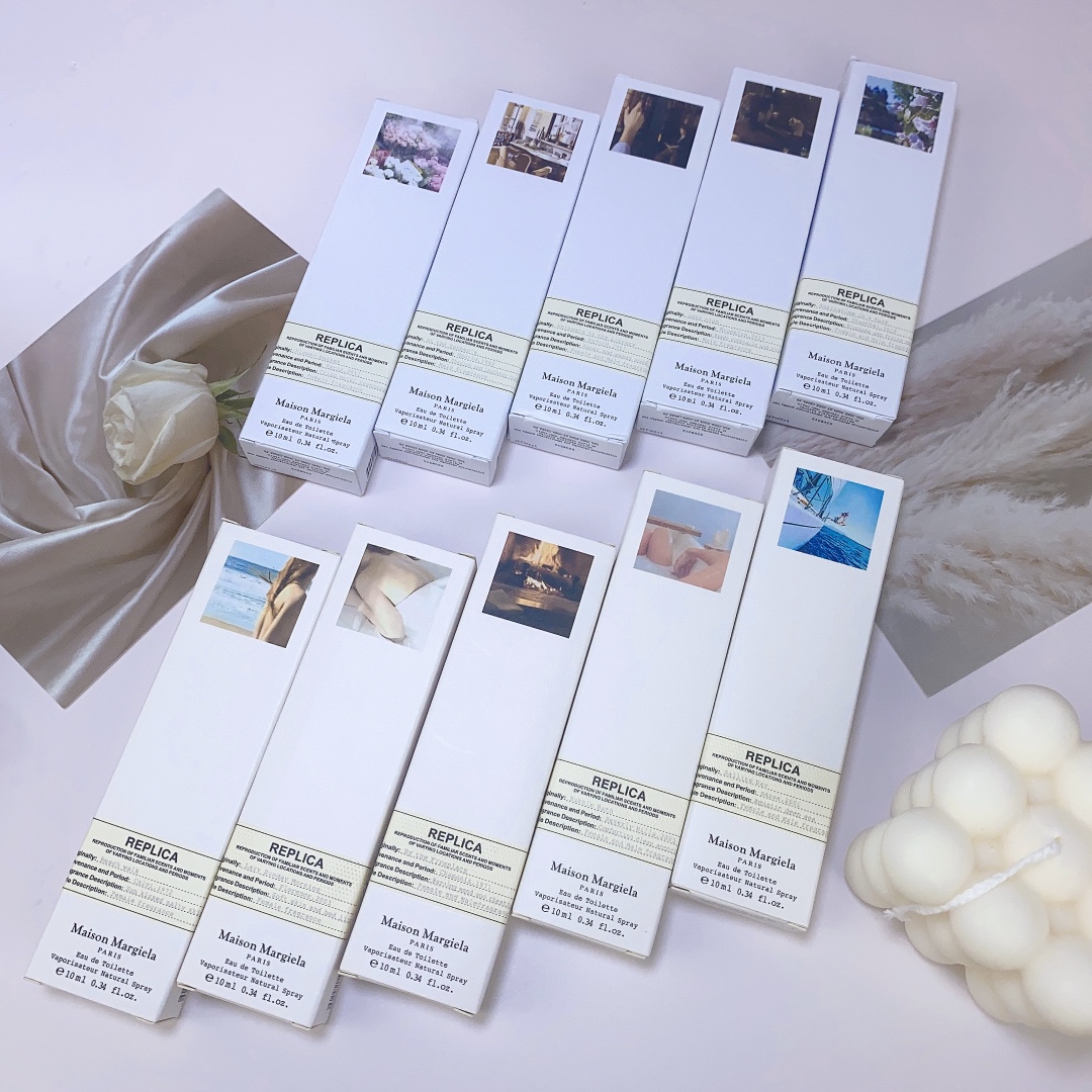 15! Serie de muestras de tubo de Maison Margiela～10ml con spray~ 18 fragancias completas: Fuego de chimenea, Domingo pe…